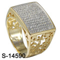 Neue Design Mode 925 Silber / Kupfer Ring Schmuck (S-14962, S-14963, S-14956, S-14587, S-14590, S-14591)